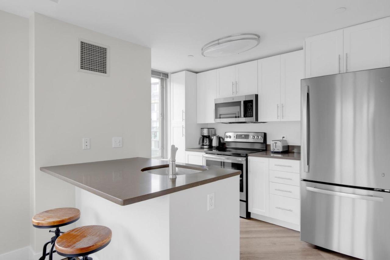 شقة E Cambridge 1Br W Wd Gym Steps From Train Bos-524 بوسطن المظهر الخارجي الصورة