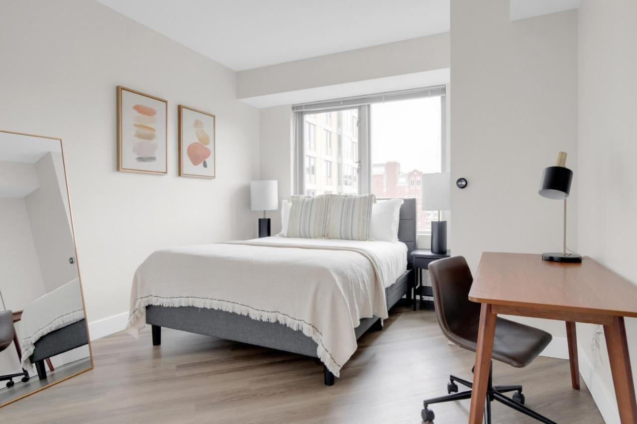 شقة E Cambridge 1Br W Wd Gym Steps From Train Bos-524 بوسطن المظهر الخارجي الصورة
